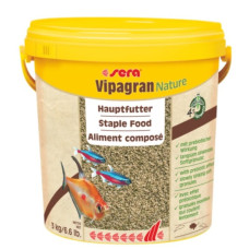 Sera (De) SERA Vipagran Nature, 10L/3kg - barība dekoratīvajām zivīm - granulas