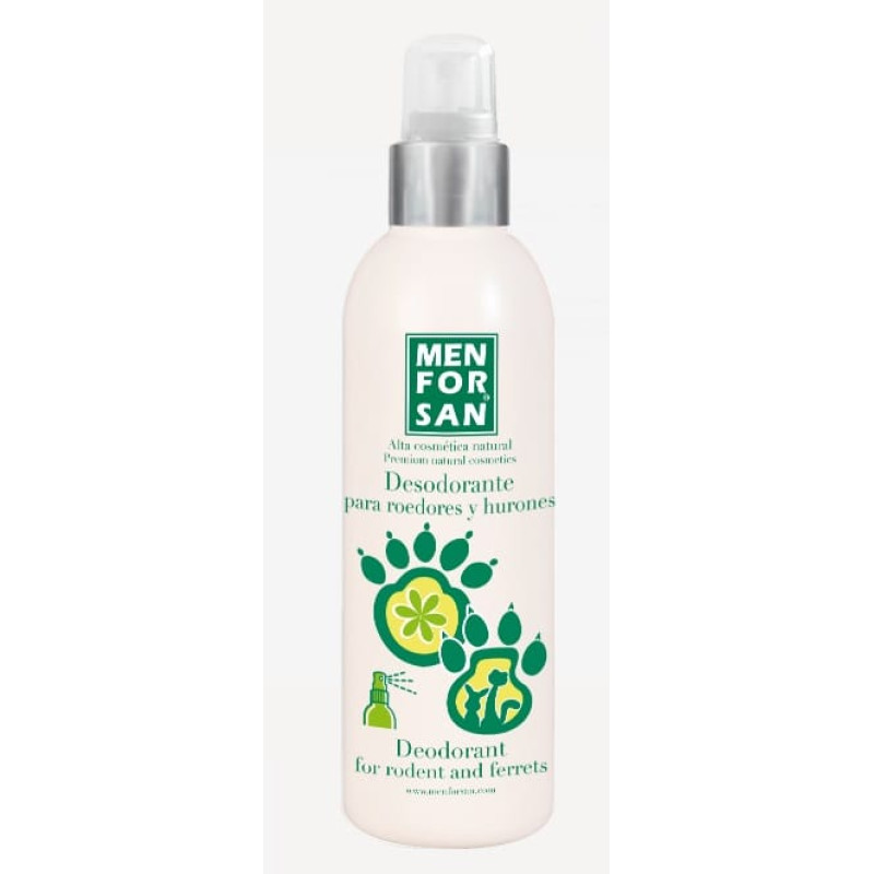 Men For San (Es) MEN FOR SAN Deodorant For Ferrets And Rodents, 125ml - dezodorants seskiem un grauzējiem