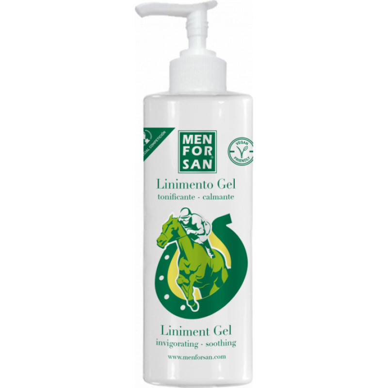 Men For San (Es) Men For San Liniment Gel, 500ml - dubultās iedarbības gēls locītavām un muskuļiem