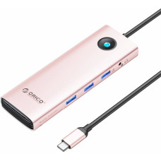 ORICO Type-C 10in1 HUB Multifunction Docking Station (rose gold)