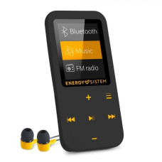 Energy Sistem MP4 Touch Bluetooth Amber (16 GB, earphones with in-ear design, FM radio, microSD)