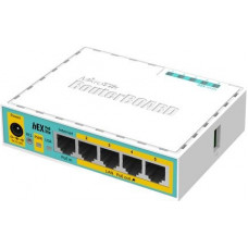 Mikrotik hEX PoE lite wired router Fast Ethernet White