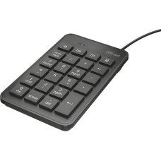 Trust 22221 numeric keypad Notebook/PC USB Black