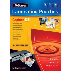 Laminēšanas plēves Fellowes ImageLast A5 125 Micron Laminating Pouch - 100 pack
