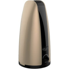 Adler Humidifier  AD 7954 Gold, Type Ultrasonic, 18  W, Humidification capacity 100 ml/hr, Water tank capacity 1 L, Suitable for rooms up to 25 m²