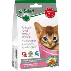 Dr.seidel (Pl) Dr.Seidel Snacks Kitten, 50g - kaķēniem ar prebiotiķiem un taurīnu