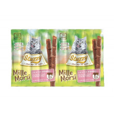 Stuzzy (It) Stuzzy Millemorsi Ham, 10*5g - mīkstas desiņas kaķiem, ar šķiņķi