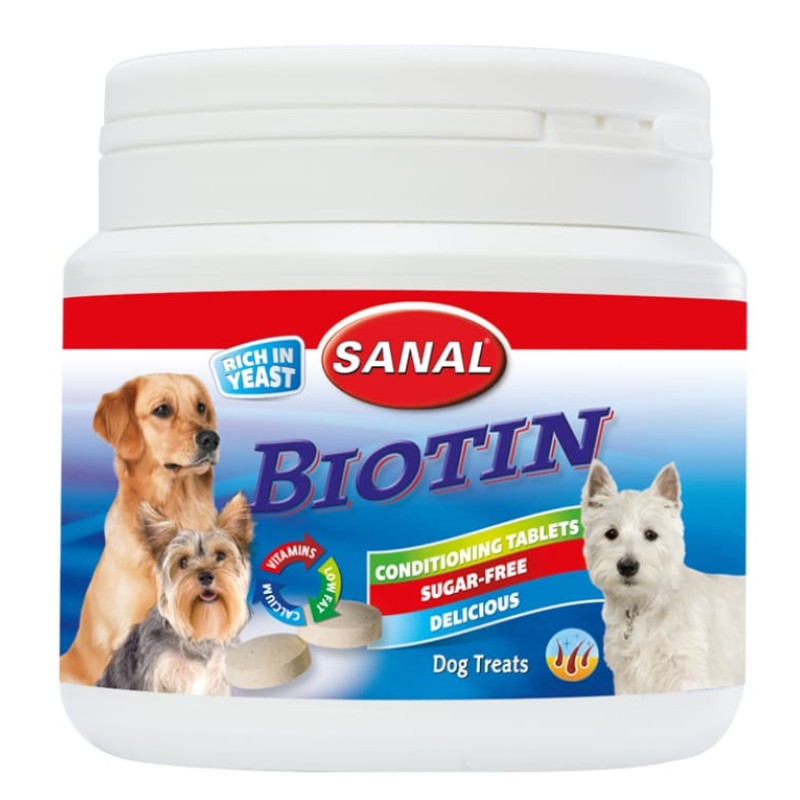 Sanal (Nl) Sanal Biotin, 350g - vitamīni ar biotīnu suņiem