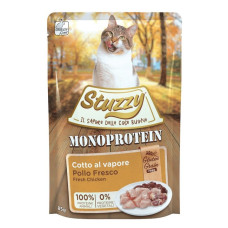 Stuzzy (It) Stuzzy Monoprotein Grainfree Fresh Chicken, 85g - bezgraudu svaigās vistas sautējums kaķiem