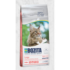 Bozita (Se) Bozita Wheat Free Large Salmon, 2kg - bezkviešu sausā barība ar lasi lielo šķirņu kaķiem