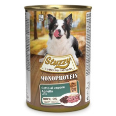 Stuzzy (It) Stuzzy Monoprotein Grainfree Lamb, 400g - bezgraudu sautēta jēra gaļa suņiem