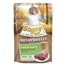 Stuzzy (It) Stuzzy Monoprotein Grainfree Fresh Veal, 85g - bezgraudu sautēta svaiga teļa gaļa kaķiem