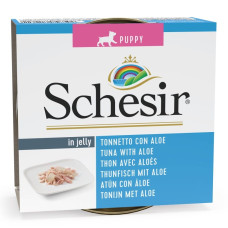 Schesir (It) SCHESIR Puppy Tuna with Aloe in Jelly, 150g - tuncis un alveja želejā kucēniem