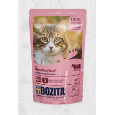 Bozita (Se) Bozita Beef Sauce, 85g - bezgraudu gaļas gabaliņi ar liellopu mērcē