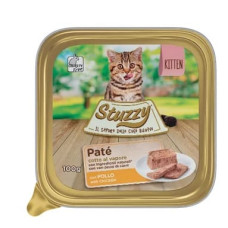 Stuzzy (It) Stuzzy Cat Pate Chicken Kitten, 100g - pastēte ar vistu kaķēniem