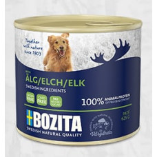 Bozita (Se) BOZITA Dog Paté Elk, 625g - bezgraudu pastēte ar alni suņiem