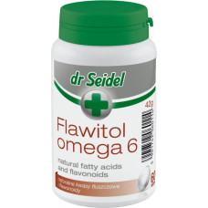 Dr.seidel (Pl) Dr.Seidel Flawitol Omega 6, 60kaps/42g - suņiem ādas un kažoka veselībai