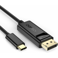 Choetech Adaptera kabelis ar C tipa USB — displeja ports 4K 1,8 m melns