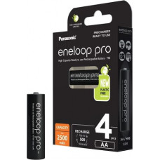 Panasonic Eneloop Pro AA 2500mAh rechargeable - 4 pcs