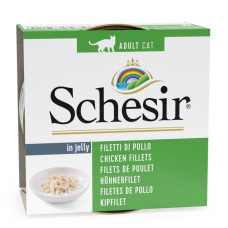 Schesir (It) Schesir Cat Chicken Fillets, 85g - vistas fileja želejā