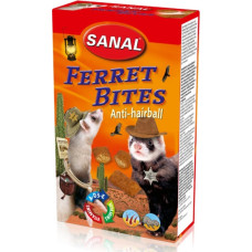Sanal (Nl) SANAL Ferret Bites, 75g - spilventiņi pret spalvu kamoliem kuņģī seskiem
