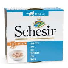 Schesir (It) SCHESIR Cat Tuna Sauce, 70g - tuncis mērcē, bez graudiem