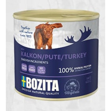 Bozita (Se) BOZITA Dog Paté Turkey, 625g - bezgraudu pastēte ar tītaru suņiem