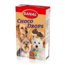 Sanal (Nl) SANAL Choco Drops, 125g - šokolādes pilieni