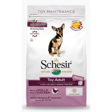 Schesir (It) SCHESIR Toy Adult, 2kg - sausā barība ar vistu mini šķirņu pieaugušiem suņiem