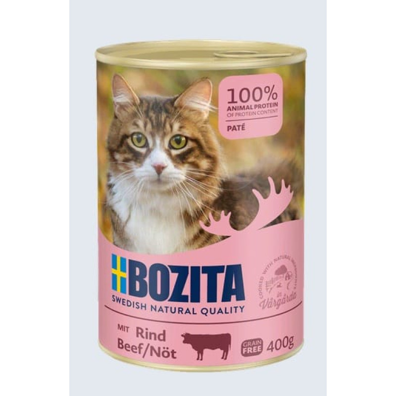 Bozita (Se) Bozita Beef Pate, 400g - bezgraudu pastēte ar liellopu