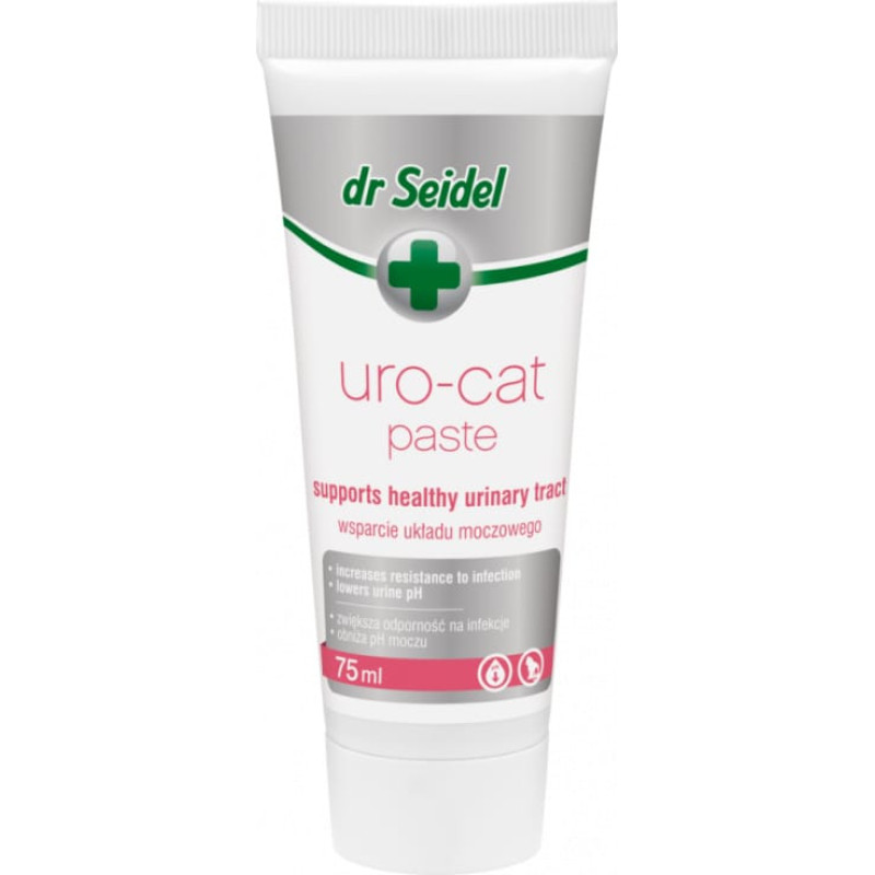 Dr.seidel (Pl) Dr.Seidel Uro-Cat Paste, 75ml - kaķiem ar noslieci uz urīnceļu sistēmas saslimšanām