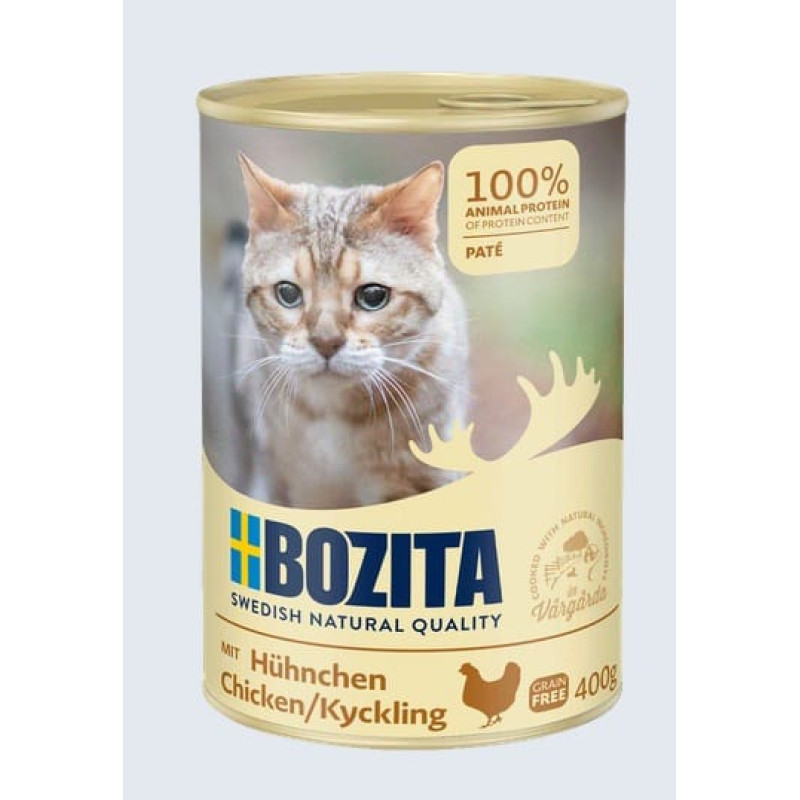 Bozita (Se) Bozita Chicken Pate, 400g - bezgraudu pastēte ar vistu