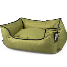 Duvo Plus (Be) Duvo Plus Poly Bed Siesta Olive Green, 60*45*20cm - guļvieta