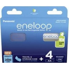 Panasonic Eneloop AA 2000mAh rechargeable - 4 pcs + BOX
