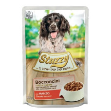 Stuzzy (It) Stuzzy Dog Bocconcini Beef, 100g - gaļas gabaliņi mērcē ar liellopu suņiem