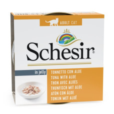 Schesir (It) SCHESIR Cat Tuna with Aloe, 85g - tuncis un alveja želejā