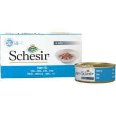 Schesir (It) SCHESIR Cat Tuna, 6x50g - tuncis želejā