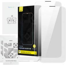 Tempered Glass Baseus Corning for iPhone 13 Pro Max|14 Plus with built-in dust filter