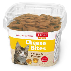 Sanal (Nl) SANAL Cheese Bits, 75g - spilventiņi ar siera pildījumu