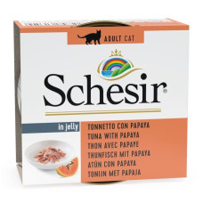 Schesir (It) SCHESIR Cat Tuna with Papaya Jelly, 75g - tuncis ar papaju želejā