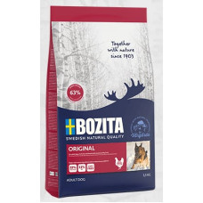 Bozita (Se) Bozita Dog Original, 12kg - sausā barība ar vistu pieaugušiem suņiem