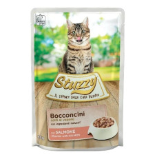 Stuzzy (It) Stuzzy Cat Bocconcini Salmon, 85g - gaļas gabaliņi mērcē ar lasi