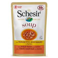 Schesir (It) Schesir Wild Tuna and Papaya Soup, 85g - savvaļas tunča un papajas zupa