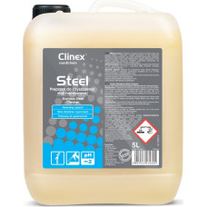 Clinex Gastro Steel 5L nerūsējošā tērauda mēbeļu un aprīkojuma tīrīšanas līdzeklis