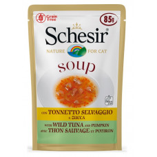 Schesir (It) Schesir Wild Tuna and Pumpkin Soup, 85g - savvaļas tunča un kirbju zupa