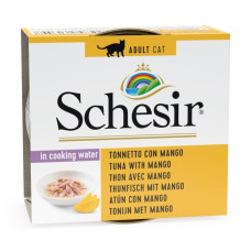 Schesir (It) SCHESIR Cat Tuna with Mango in Cooking Water, 75g - tuncis un mango savā sulā