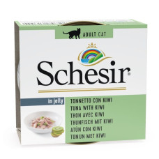 Schesir (It) SCHESIR Cat Tuna with Kiwi in Jelly, 75g - tuncis un kivi želejā