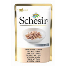 Schesir (It) Schesir Cat Tuna with Salmon, 85g - tuncis un lasis želejā