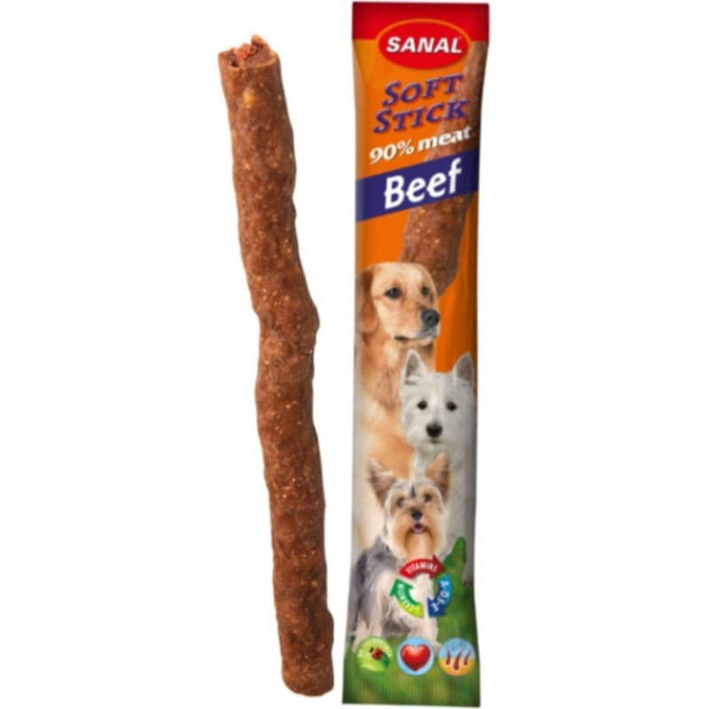 Sanal (Nl) Sanal Soft Stick Beef, 12g - mīksta desiņa ar liellopu