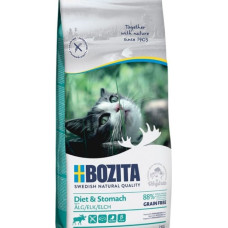 Bozita (Se) Bozita Grain Free Diet & Stomach Elk, 400g+DĀVANA - bezgraudu sausā barība ar alni jūtīgiem vai izvēlīgiem kaķiem + 3 KONSERVI DĀVANA